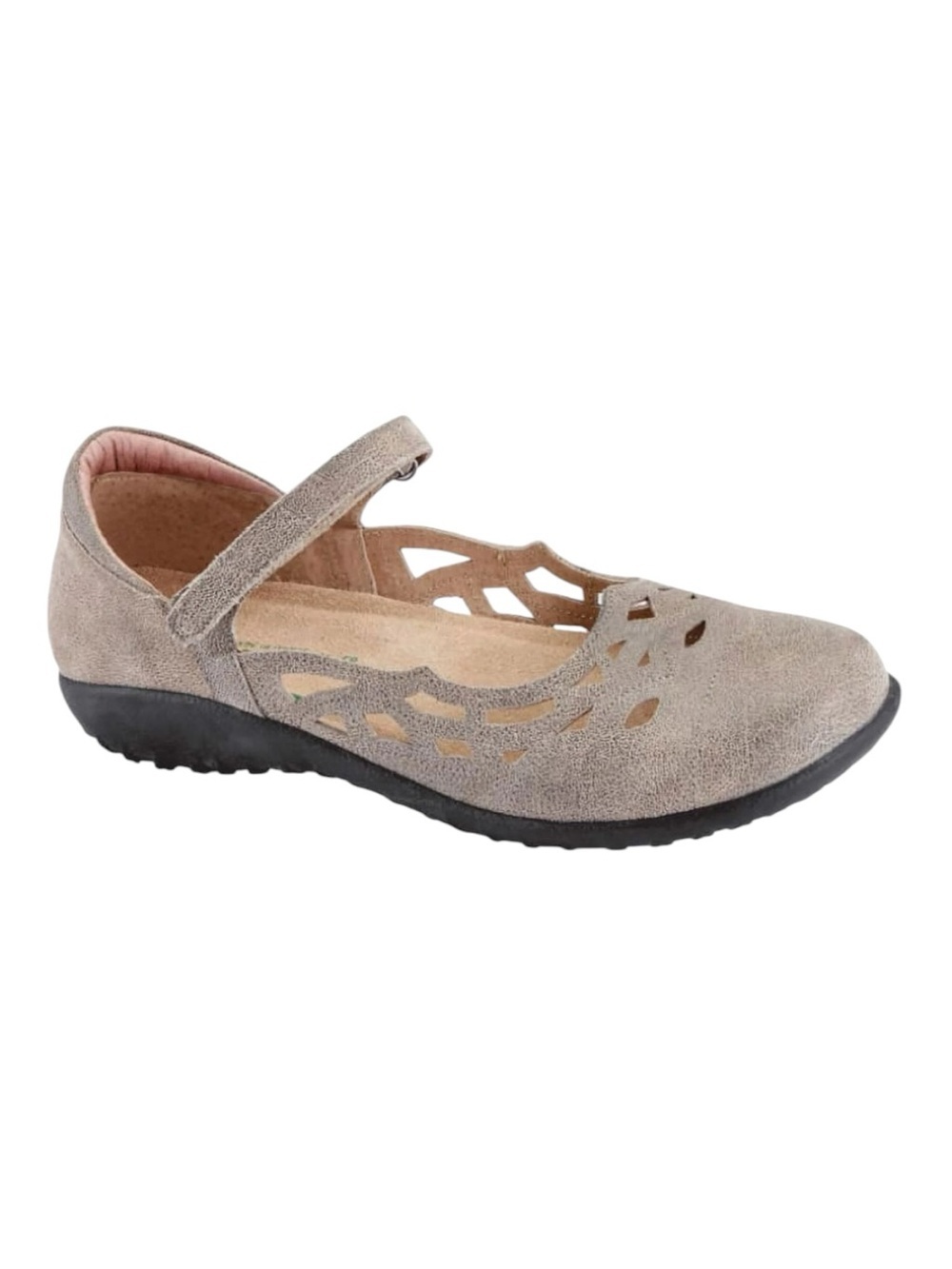 Naot Agathis Mary Jane Speckled Beige Leather - Size 38/7